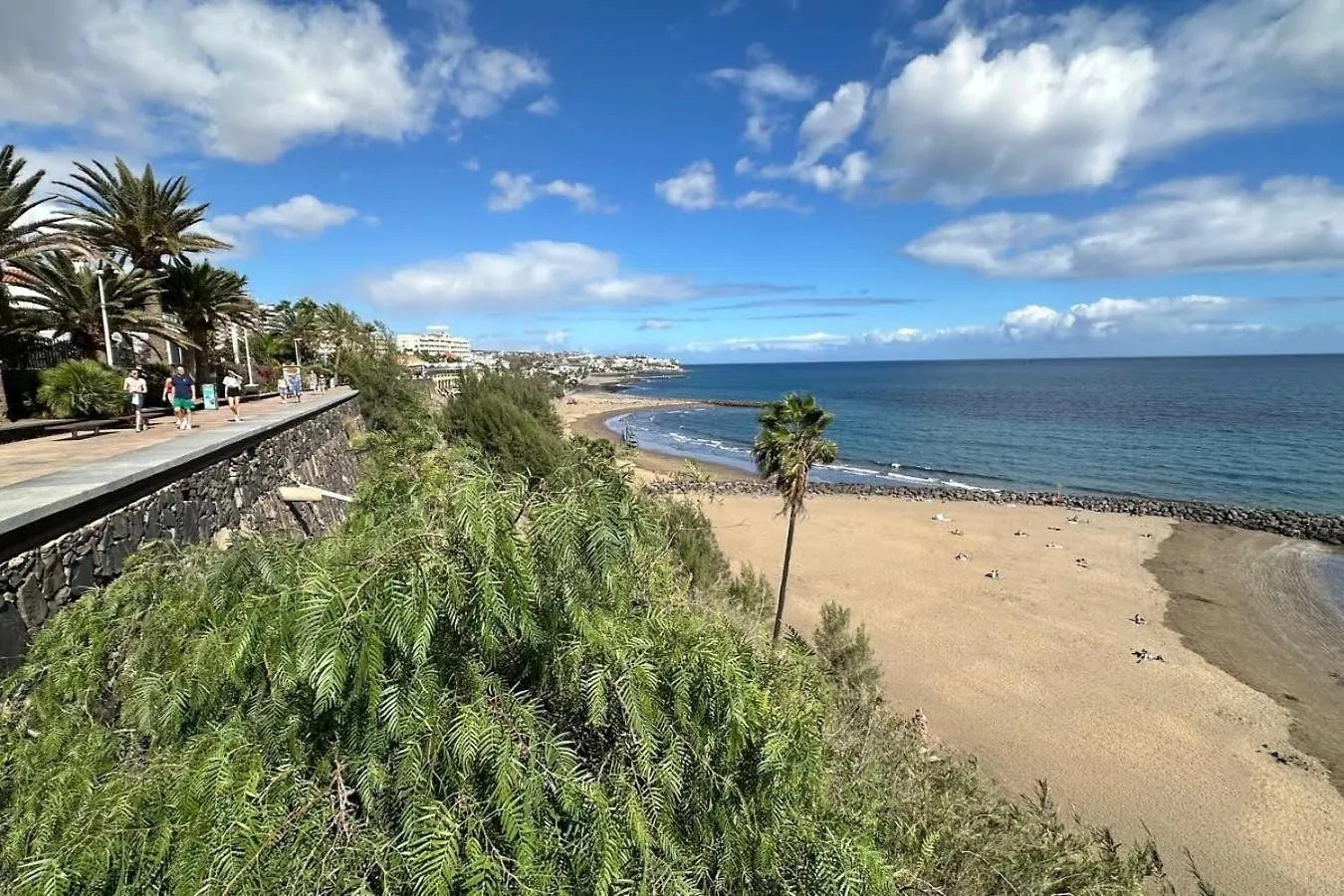 Modernes Apartment Mit 1 Schlafzimmer Und Balkon Im Herzen Von Playa Del Ingles, Gran Canaria